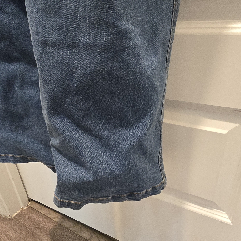 Women's Blue Denim Overalls - Picture 6 of 12